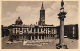 Postcard Italy Rome Santa Maria Maggiore Church - Autres Monuments, édifices