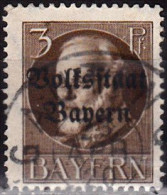 1919 - ALEMANIA - BAVIERA - LUIS III - YVERT 116 - Afgestempeld