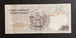 Billet 50 Lira 1976 Turquie - Turkey