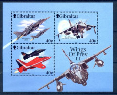 Gibraltar 2001 / Military Planes Aviation MNH Aviación Aviones Militares / Ic35   5-15 - Aviones