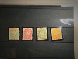 B/3  Österreich Briefmarken 2 + 3 + 5 Kr - Oblitérés