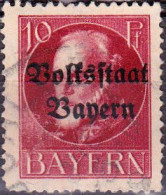 1919 - ALEMANIA - BAVIERA - LUIS III - YVERT 119 - Oblitérés