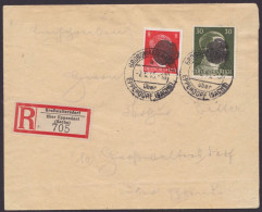 AP 786 I, 794 I, Sächs. Schwärzung: Ortsbrief "Großwoltersdorf über Eppendorf" - Covers & Documents