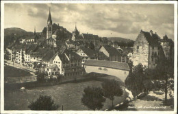 10577500 Baden AG Baden Schloss Teich X 1933 Baden - Sonstige & Ohne Zuordnung