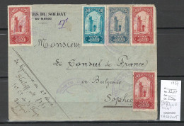 Maroc - Lettre Pour La BULGARIE - 1927 - TAGHZOUT - Excellente Destination - Cartas & Documentos