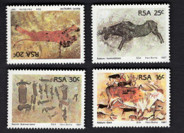 2033997974 1986 SCOTT  694 697  (XX)  POSTFRIS MINT NEVER HINGED - PETROGLYPHS - Unused Stamps