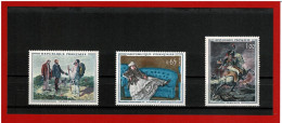 1962 - N°1363 à 1365 - NEUFS** - TABLEAUX DE MAITRES - G.COURBET - E.MANET - TH.GERICAULT - Y & T - COTE : 12 Euros - Unused Stamps