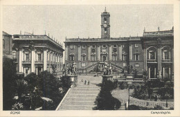 Postcard Italy Rome Campidoglio - Parken & Tuinen