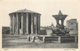 Postcard Italy Rome Vesta Temple - Otros & Sin Clasificación