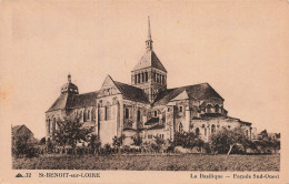 45 SAINT BENOIT SUR LOIRE  LA BASILIQUE - Otros & Sin Clasificación