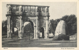 Postcard Italy Rome Constantine Arch - Andere Monumente & Gebäude