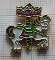 PAT14950 DOLL 2000 CHEVAL De BOIS Pour MANEGE CARROUSEL CHEVAUX De BOIS - Trademarks