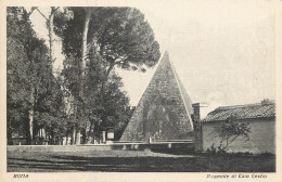 Postcard Italy Rome Caio Cestio Pyramide - Autres Monuments, édifices