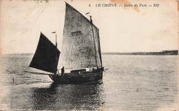 80 LE CROTOY LA SORTIE DU PORT - Le Crotoy