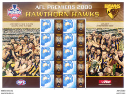Sport. Rugby "NRL Premiers 2008 - Hawthorn Hawks". - Altri & Non Classificati