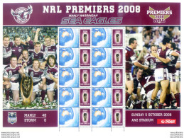 Sport. Rugby "NRL Premiers 2008 - Sea Eagles". - Sonstige & Ohne Zuordnung