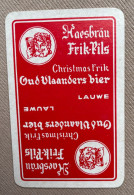 Speelkaart / Carte à Jouer - Haesbräu FRIK-PILS Oud Vlaanders Bier (Lauwe) BELGIUM - Andere & Zonder Classificatie