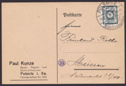 MiNr 43 B II B, EF Auf Bedarfskarte, Gepr. Kurz BPP - Cartas & Documentos