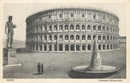 Postcard Italy Rome Colosseum - Colisée