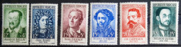FRANCE                           N° 1166/1171                NEUF*                Cote : 10 € - Unused Stamps