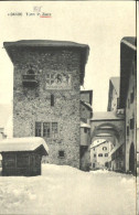 10577326 Zuoz GR Zuoz Turm Ungelaufen Ca. 1910 Zuoz GR - Andere & Zonder Classificatie