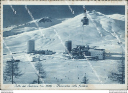 Bu435 Cartolina Colle Del Sestriere Panorama Colla Funivia 1936 Torino Piemonte - Altri & Non Classificati