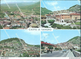 Bu459 Cartolina Castel Di Sangro 4 Vedutine Provincia Di L'aquila Abruzzo - L'Aquila