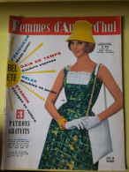 Femmes D'Aujourd'hui Nº 839 - Juin1961 - Zonder Classificatie