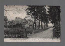 CPA - 85 - N°1103 - Saint-Laurent-sur-Sèvre - L'Allée Des Platanes - Le Pensionnat Saint-Gabriel - Circulée En 1922 - Autres & Non Classés