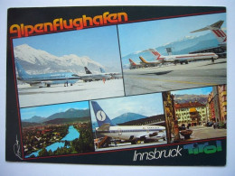 Avion / Airplane /  SABENA / Boeing 737-200  / Seen At Innsbruck Airport / Aéroport / Flughafen - 1946-....: Ere Moderne