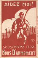 Illustrateur " Marc LEPETIT " - Carte Patriotique - Souscrivez Aux Bons D'Armement - Ecole Des Beaux-Arts De NANTES - Autres & Non Classés