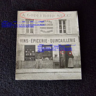 Cpp 95 Val D'Oise GONESSE Etb  A Auguste GODEFROID Rue De L'Hotel Dieu Quincaillerie Vins épicerie Porcelaines Magasin - Gonesse