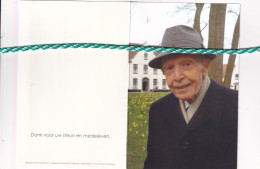 Julius Neels-Martens, 1915, 2015. Honderdjarige. Foto - Décès