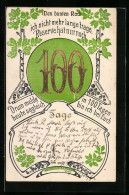 AK Reserve Hat Nur Noch 100 Tage, Ornamente  - Guerre 1914-18