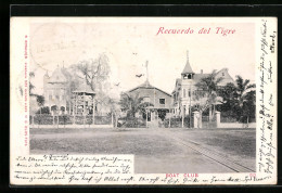 AK Tigre, Boat Club Mit Strasse  - Argentinië