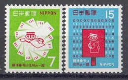 JAPAN 1043-1044,unused (**) - Neufs