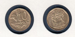 Afrique Du Sud 10 Cents SOUTH AFRICA 1999, KM# 161, (+ Petit Tirage) - Afrique Du Sud