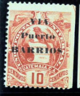 P3117 G - GUATEMALA, OVERPRINT , END OF THE '800 , VARIOUS SHIPS AND VARIOUS ROUTINGS. MINT - Guatemala