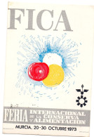Tarjeta Con Matasellos Commemorativo  Feria De La Conserva Murcia - Covers & Documents