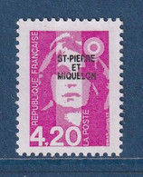 Saint Pierre Et Miquelon - YT N° 572 ** - Neuf Sans Charnière - 1993 - Neufs