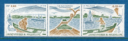 Saint Pierre Et Miquelon - YT N° 508 Et 509 ** - Neuf Sans Charnière - 1989 - Unused Stamps
