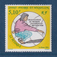 Saint Pierre Et Miquelon - YT N° 593 ** - Neuf Sans Charnière - 1994 - Neufs