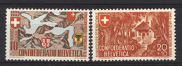 0ch  1027  -  Suisse  :  Yv  368-69   Mi  396-97  * - Unused Stamps