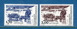 Saint Pierre Et Miquelon - YT N° 711 Et 712 ** - Neuf Sans Charnière - 2000 - Unused Stamps