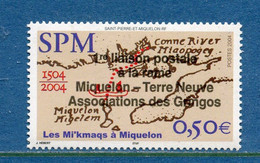 Saint Pierre Et Miquelon - YT N° 819 ** - Neuf Sans Charnière - 2004 - Neufs