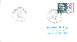 LETTRE FDC 1995 JOURNEE DU TIMBRE - SAINT MIHIEL MEUSE - 1990-1999