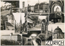 Postcard Switzerland Zürich Tram - Zürich