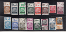OCCUPATION ALLEMAND ALSACE LORRAINE HINDEN-BURG - Unused Stamps