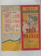 Tour De France 1959 Carte Pratique - Wielrennen