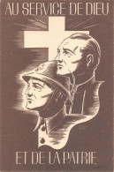 Illustrateur  -  Au Service De Dieu Et De La Patrie  -  Militaires - Oorlog 1939-45